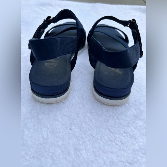Anne Klein Sport Womens Navy Blue Size 6.5 Sandals - Picture 5 of 9